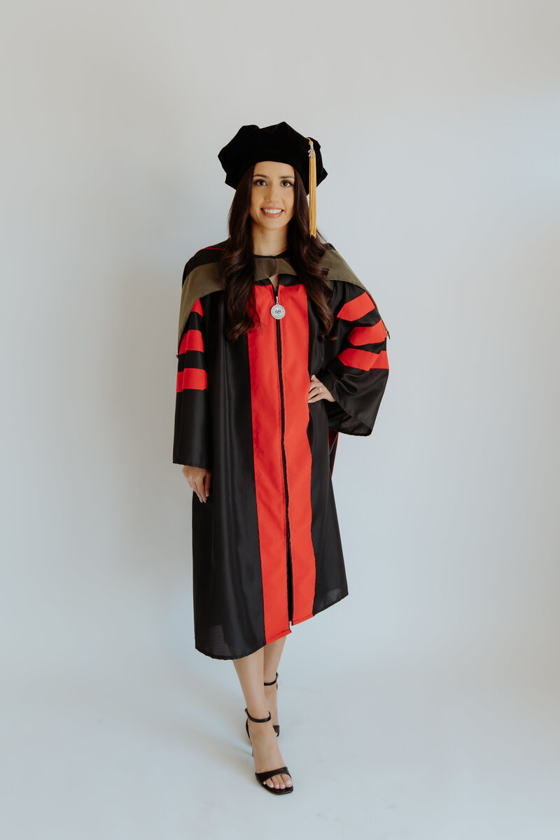 Merissa Graduation In Studio-1270