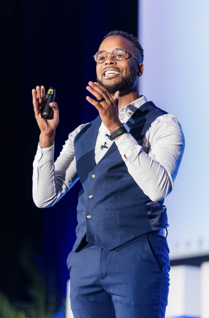 motivational speaker Darryl Bellamy Jr