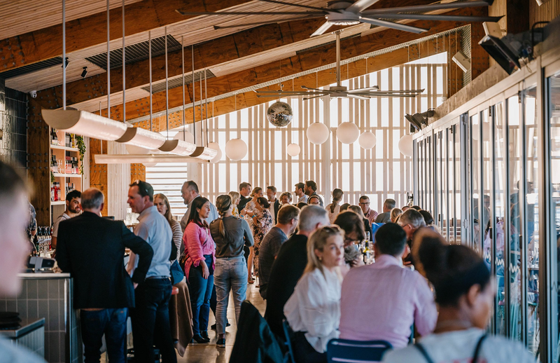 A glass structure at Adelaide Botanic Garden