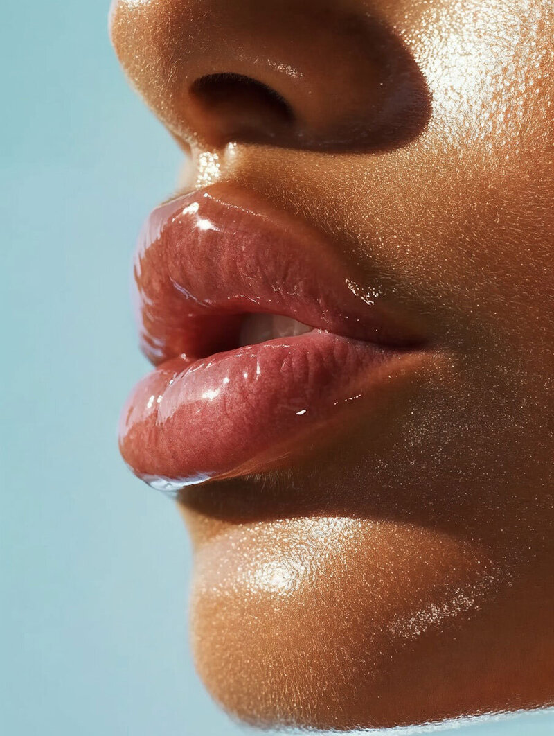 Glossy-Lips-Close-Up