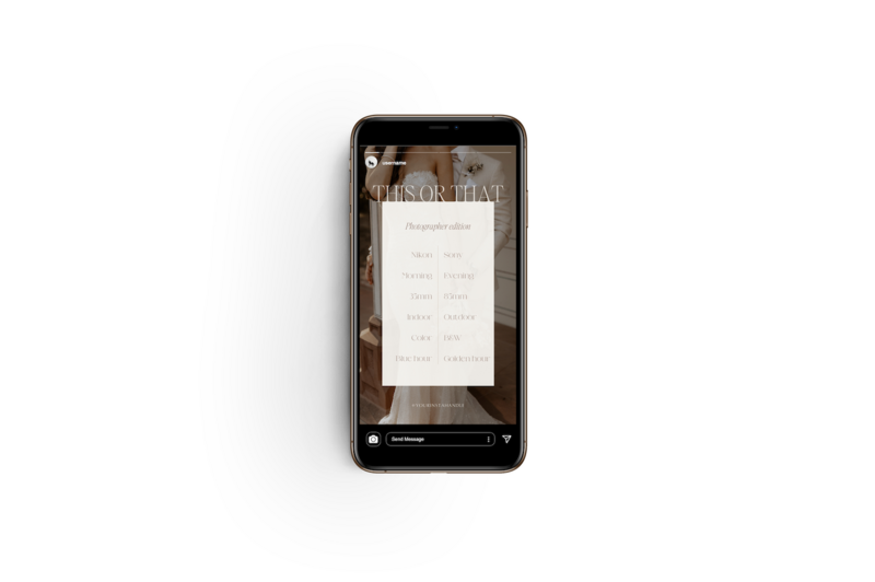 Editorial Instagram story templates Wild Willow 4