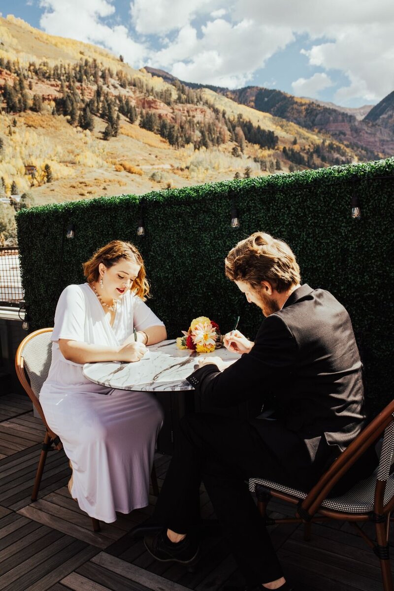 san juan mountains elopement