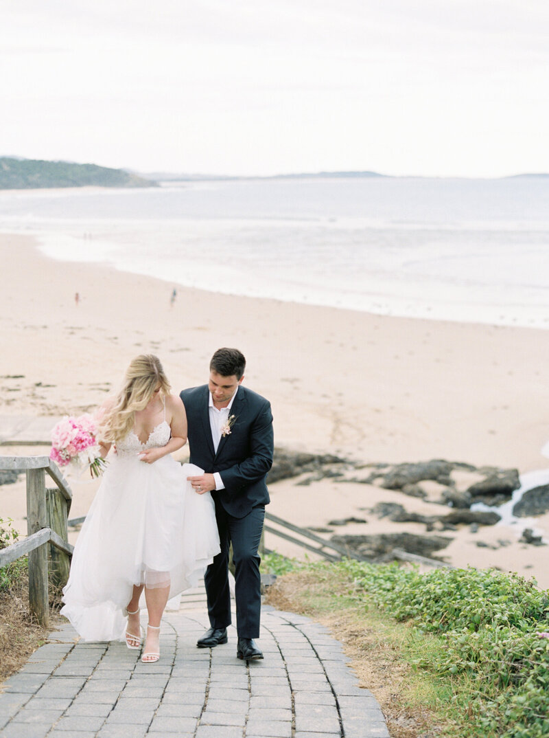 NSW North Coast Coffs Harbour Byron Bay Timeless Elegant Destination Wedding by Fine Art Film Elopement Photographer Sheri McMahon -00117