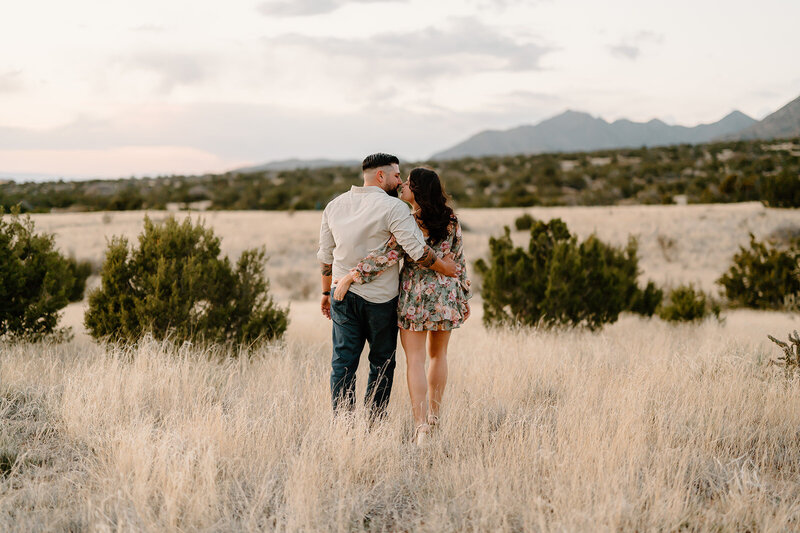 engagement session in the foothills