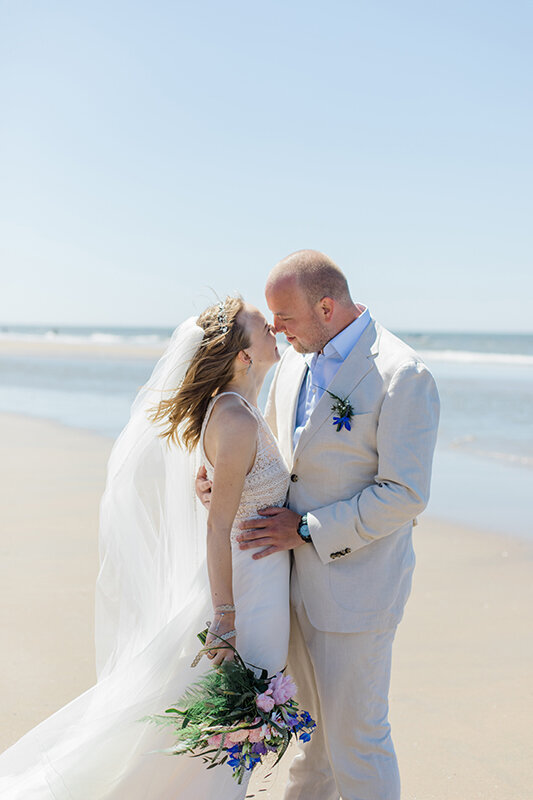 bruidsfotograaf strand noord holland