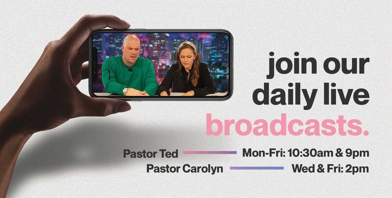 Join our daily live broadcast with Pastor Ted Shuttlesworth of Miracle Word Church