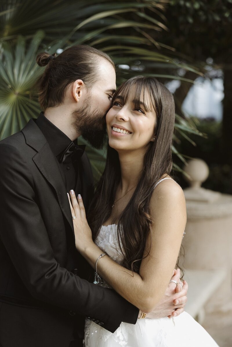 cristina pelino's portfolio image of couple in south florida