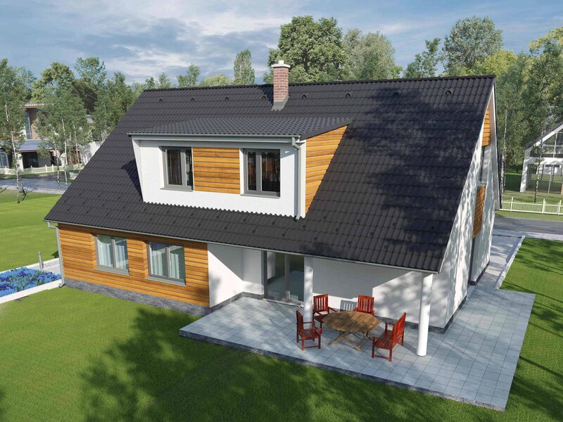rodinný dům 3 projekt Tursko oakreal s.r.o.