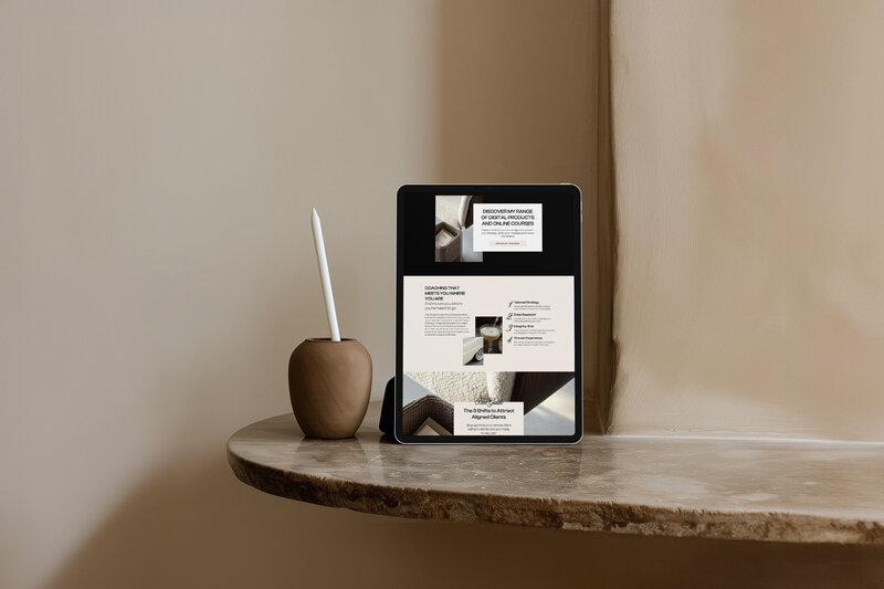 bold website design business coach