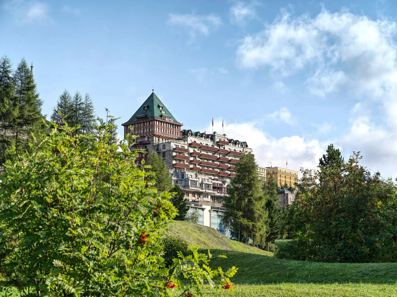 Badrutt’s Palace Hotel Exterior