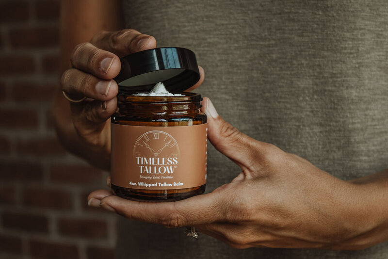 Whipped tallow balm Indiana eczema relief