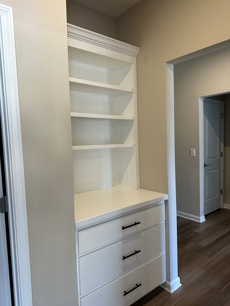 Pantry Built in white