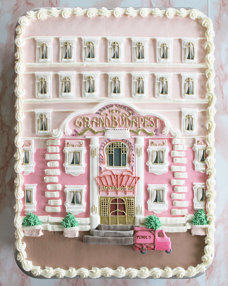 Grand Budapest Hotel Cake