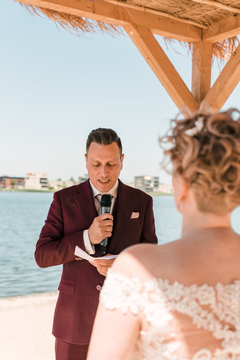 Fotografie bij Samantha Bruiloft Trouwfotograaf Velsen , haarlem , alkmaar Noord Holland trouwen op loacatie (  (10)
