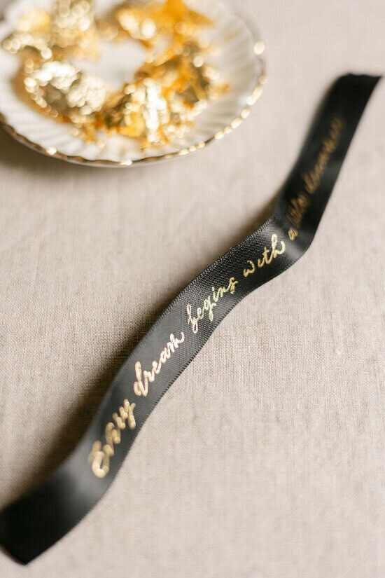 brand calligraphy invites