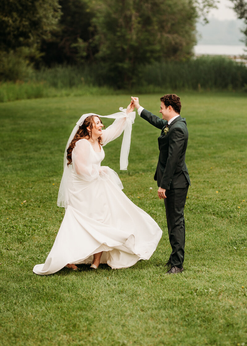 bride and groom