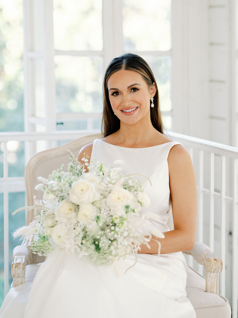Bride at Woodbine Mansion