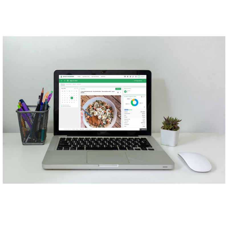 Work hands on with a Dietitian