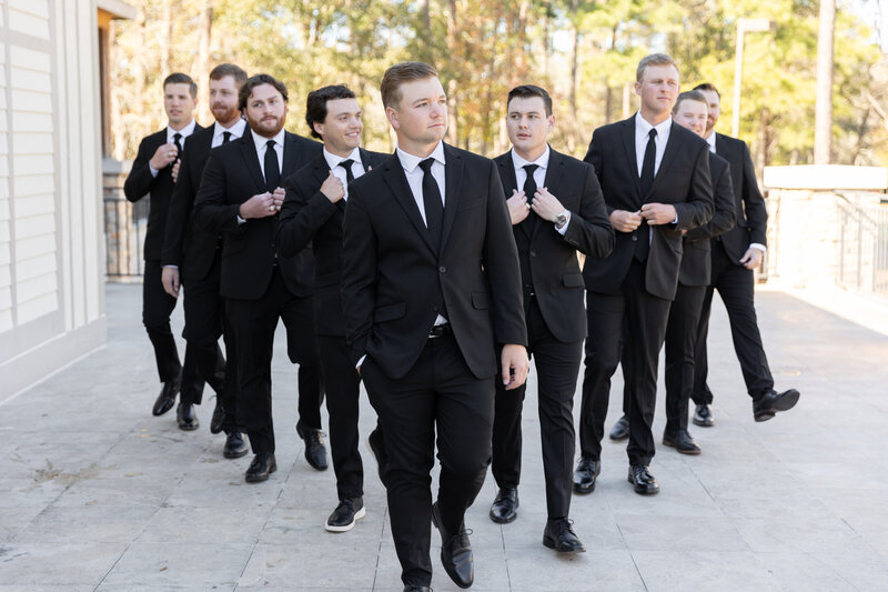 Winter Wedding at The Woodlands Country Club -61