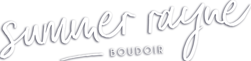 logo for vancouver boudoir photographer summer rayne photo
