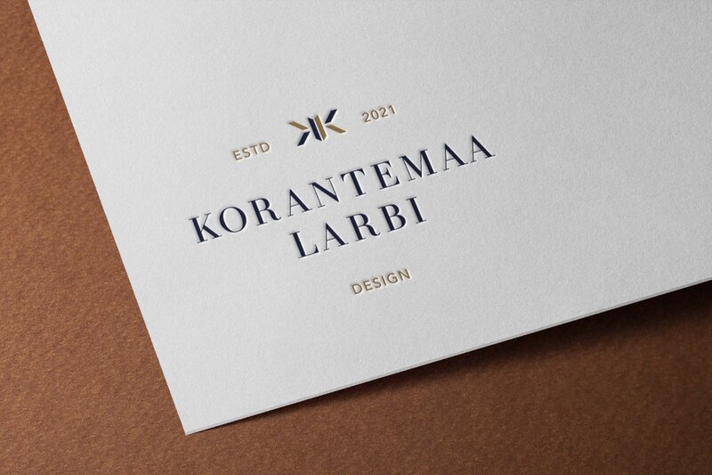 korantemaa larbi design - main logo mockup