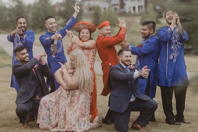 Chinese wedding photographer in Edmonton