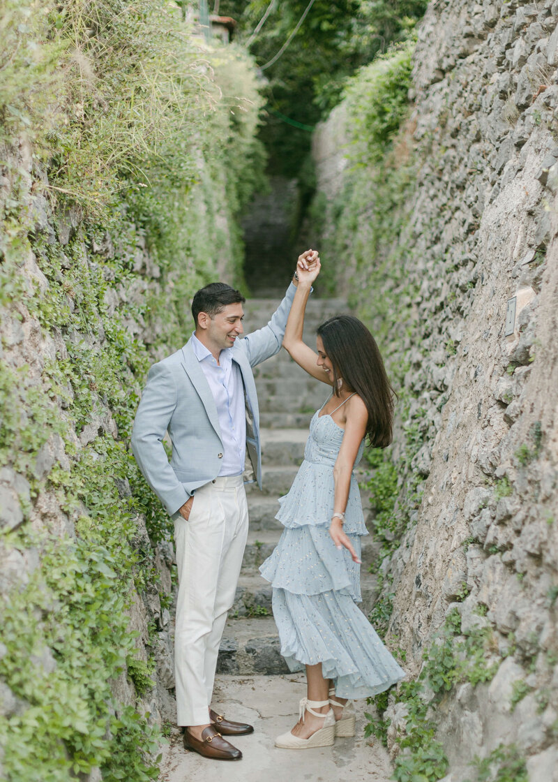 Couples Engagement Shoot - Positano - Italian Wedding Photographer