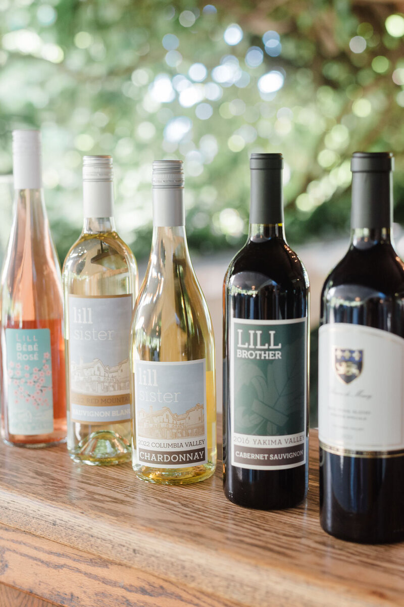 Wines at Chateau Lill