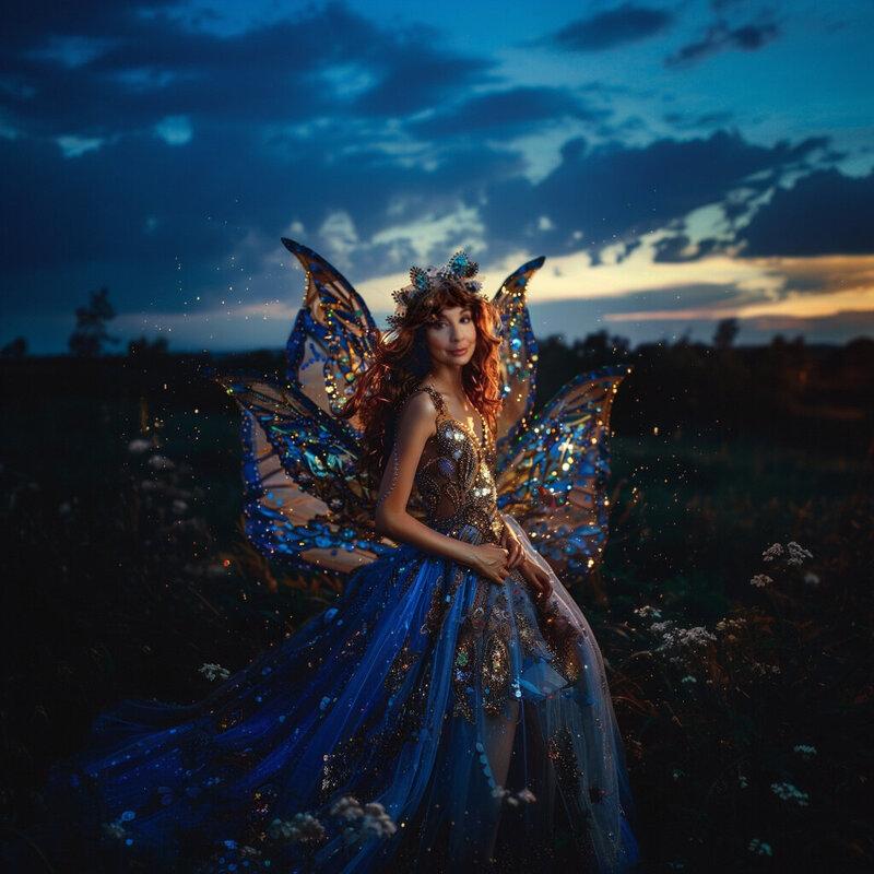 Enchanting Branded Character for Fairy Star Wellness Coaching Template