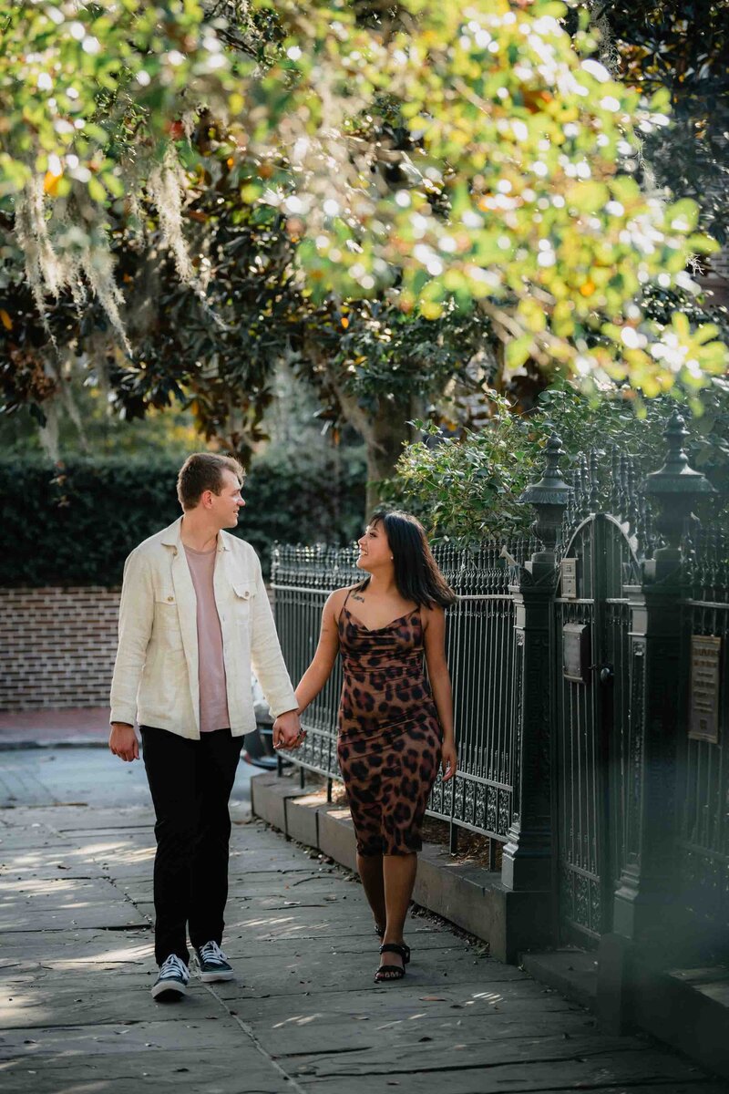 027_Downtown Savannah Surprise Proposal Photographer_