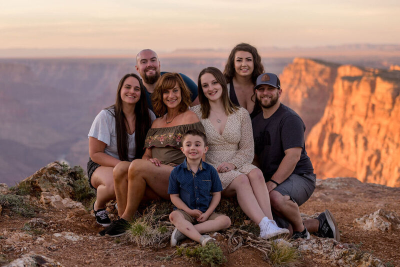 Sunset Indian Wedding at Grand Canyon