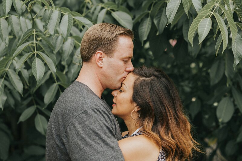 A couple expressing gratitude after a successful Gottman Method Couples Therapy session, feeling more connected and understood by one another.