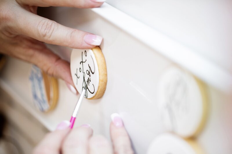 cookie calligraphy