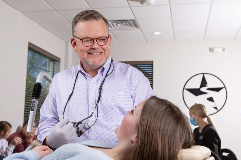 Need braces as an adult in College Station? We offer metal and ceramic braces that fit your lifestyle and give you the beautiful smile you deserve. Start your journey today with a consultation!