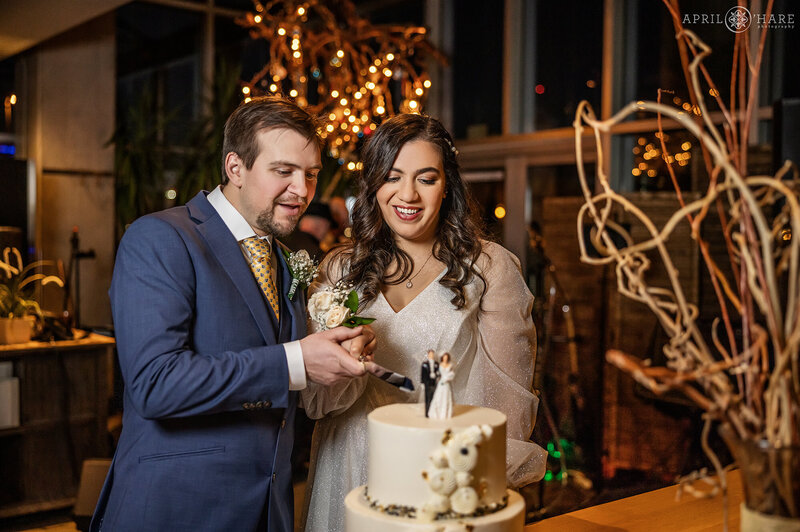 Cake Cutting at Coohills Restaurant in Denver CO