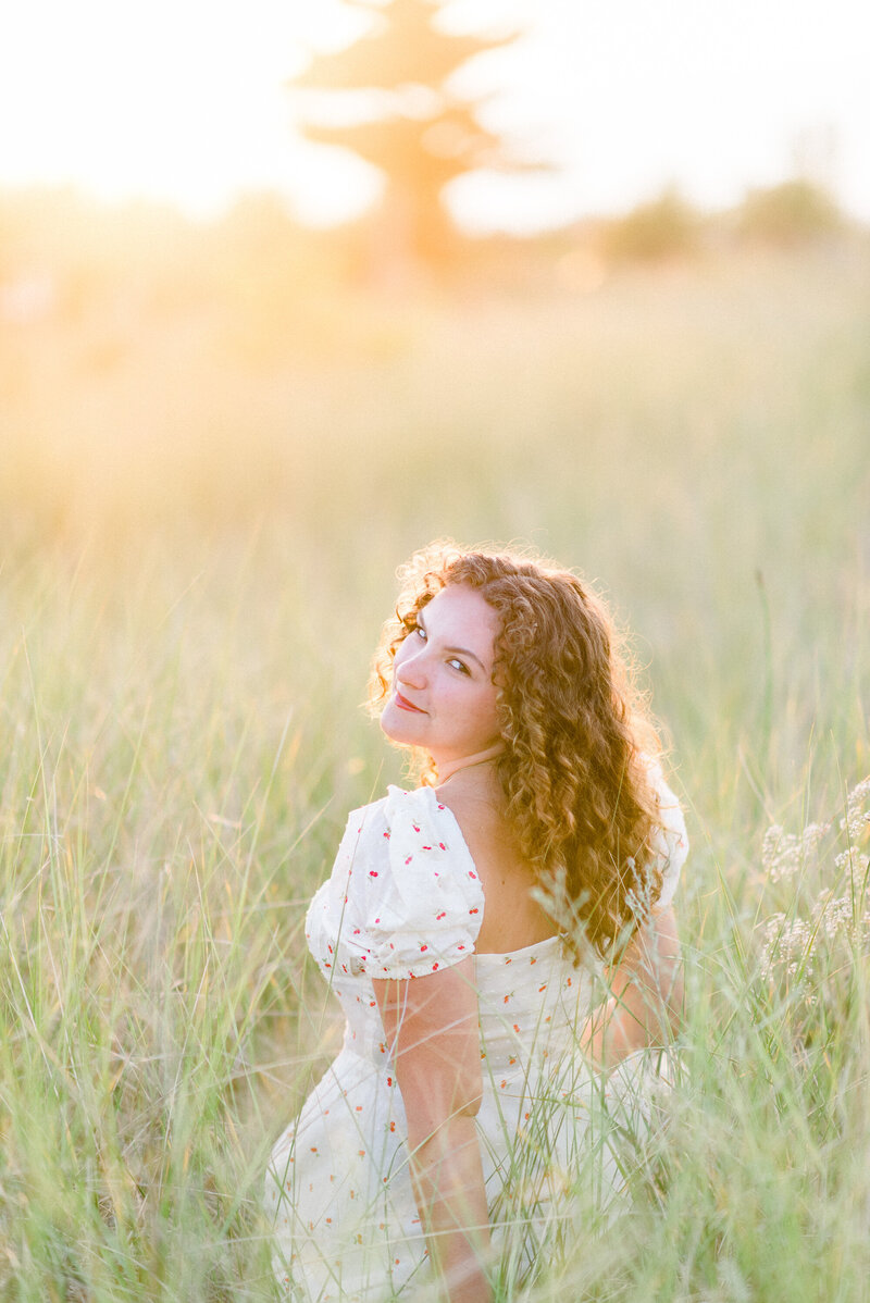 best senior photographer in traverse city michigan