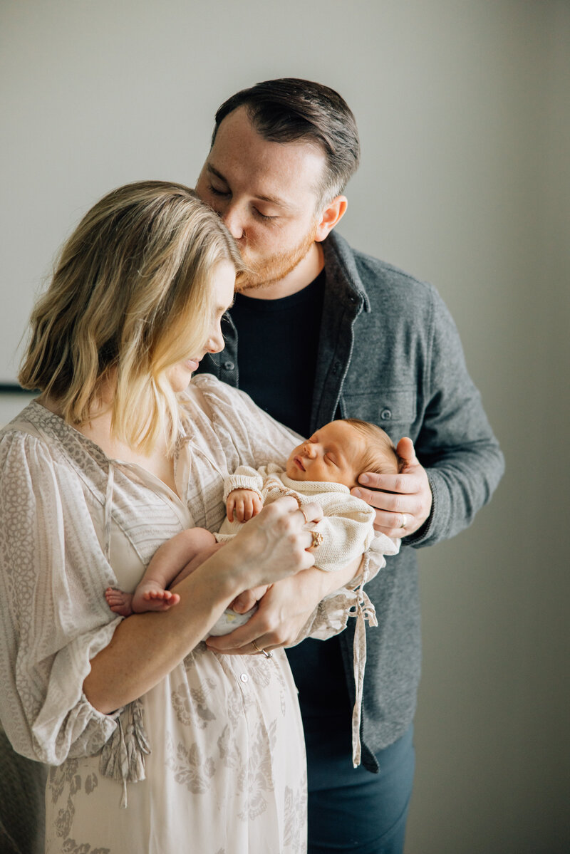 In Home Lifestyle Newborn Photo Session Spring Hill TN