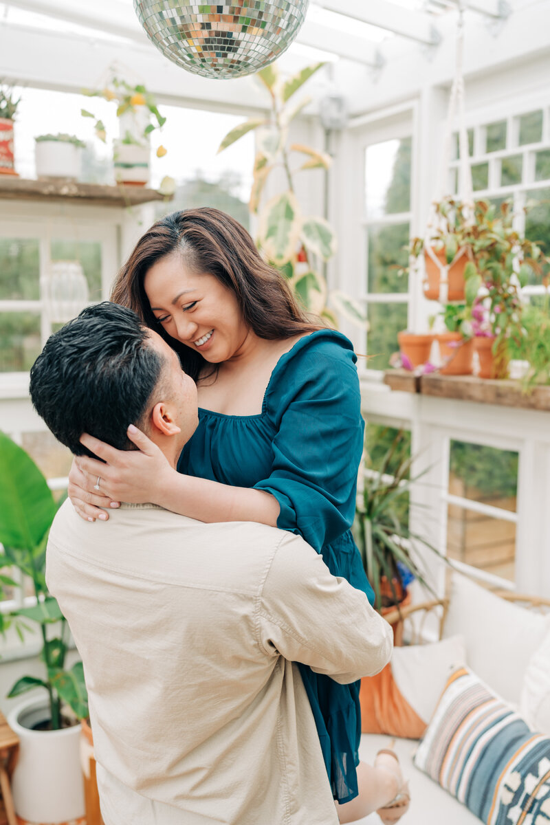 Greenhouse Engagement Session