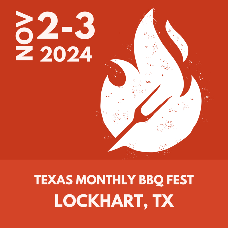 Texas Monthly BBQ Fest Lockhart, TX