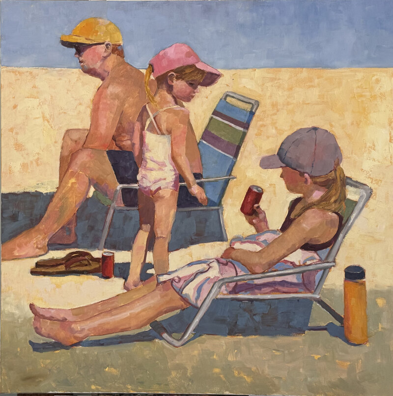 Marie Stone Fine Art Oil Paintings Beach