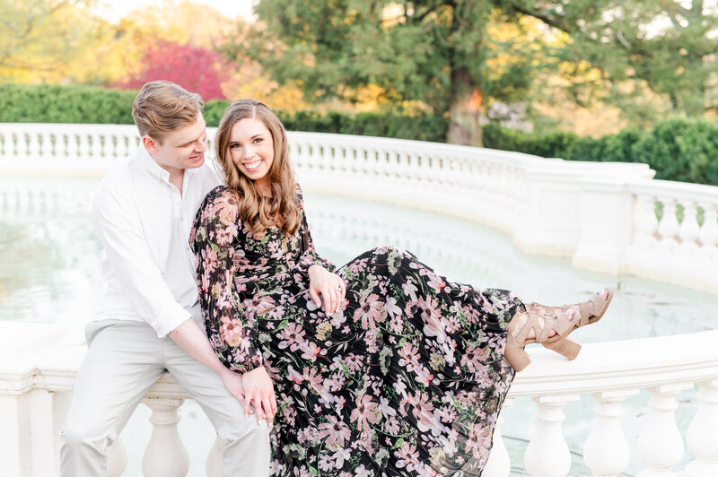 Maymont Park Richmond Spring Engagement 0087