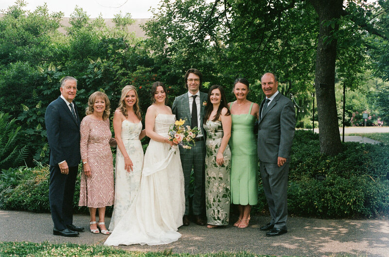 beautiful wedding on film with a vintage feel