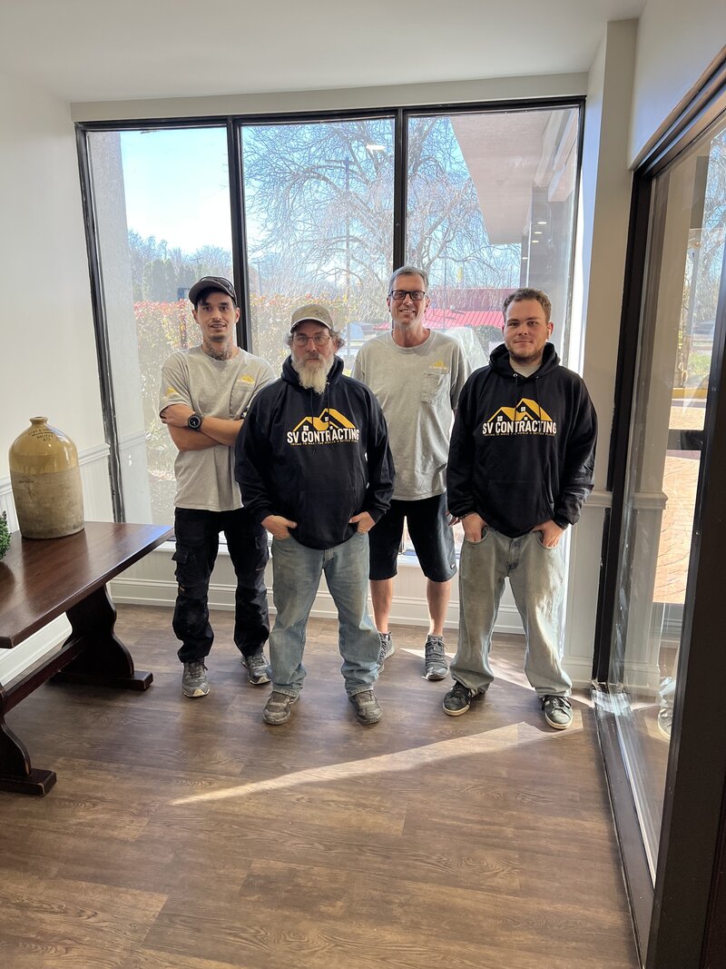 SV Contracting Team at office