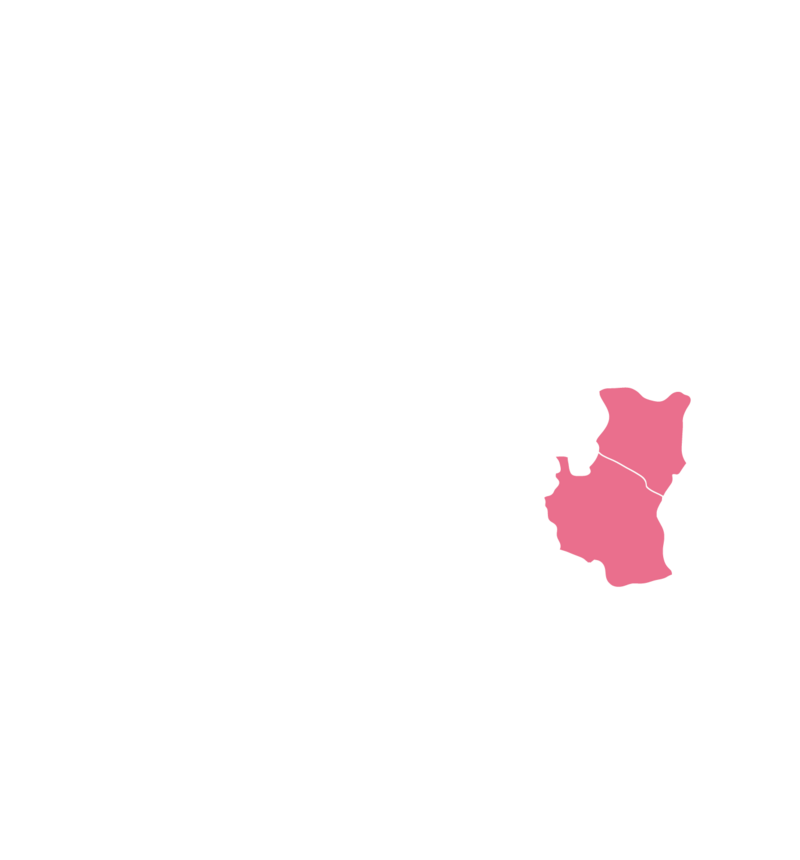 Kenya and Tanzania map