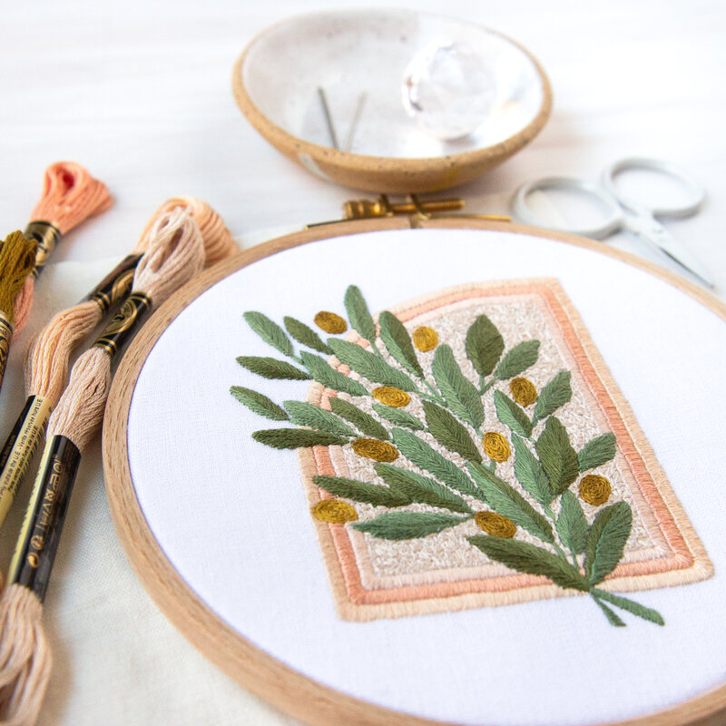 Olive Branch Pattern 4