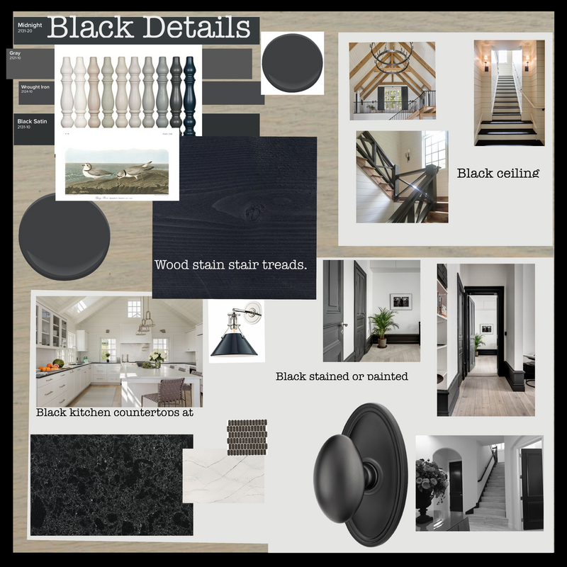 MV Black Details Board