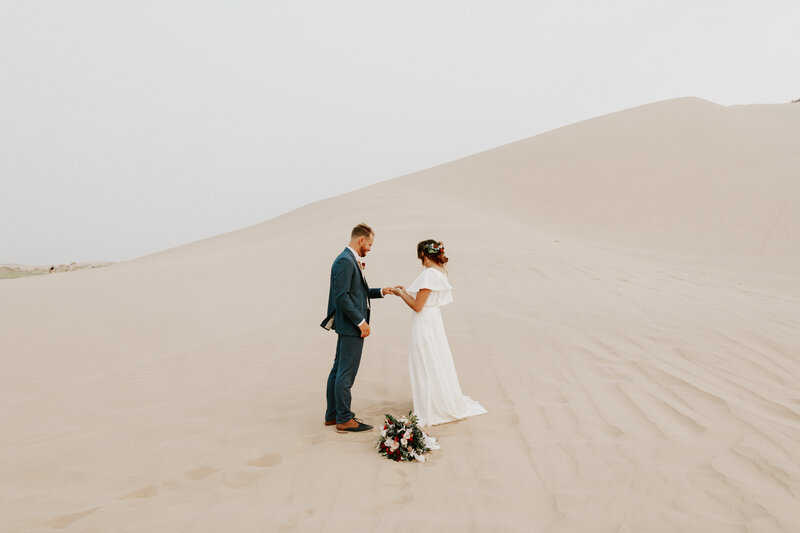 Sand Dunes National Park Elopement + National Park Elopement Photographer