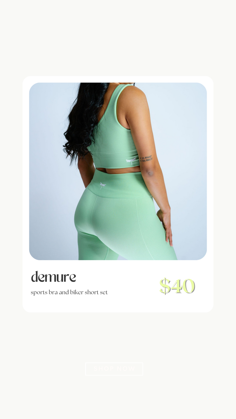 demure active