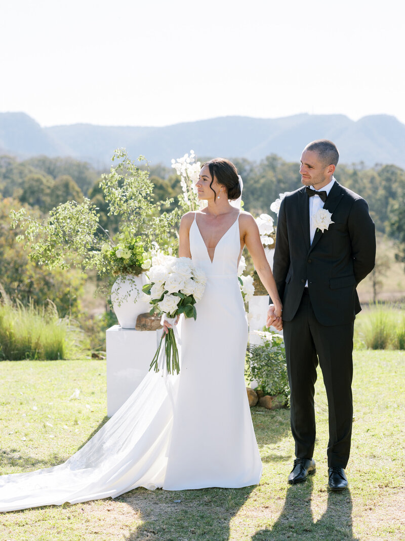 Spicers Guesthouse Hunter Valley Wedding Venue for an elegant white Spring Australia wedding - Sheri McMahon Fine Art Film Destination Wedding Photographer-45