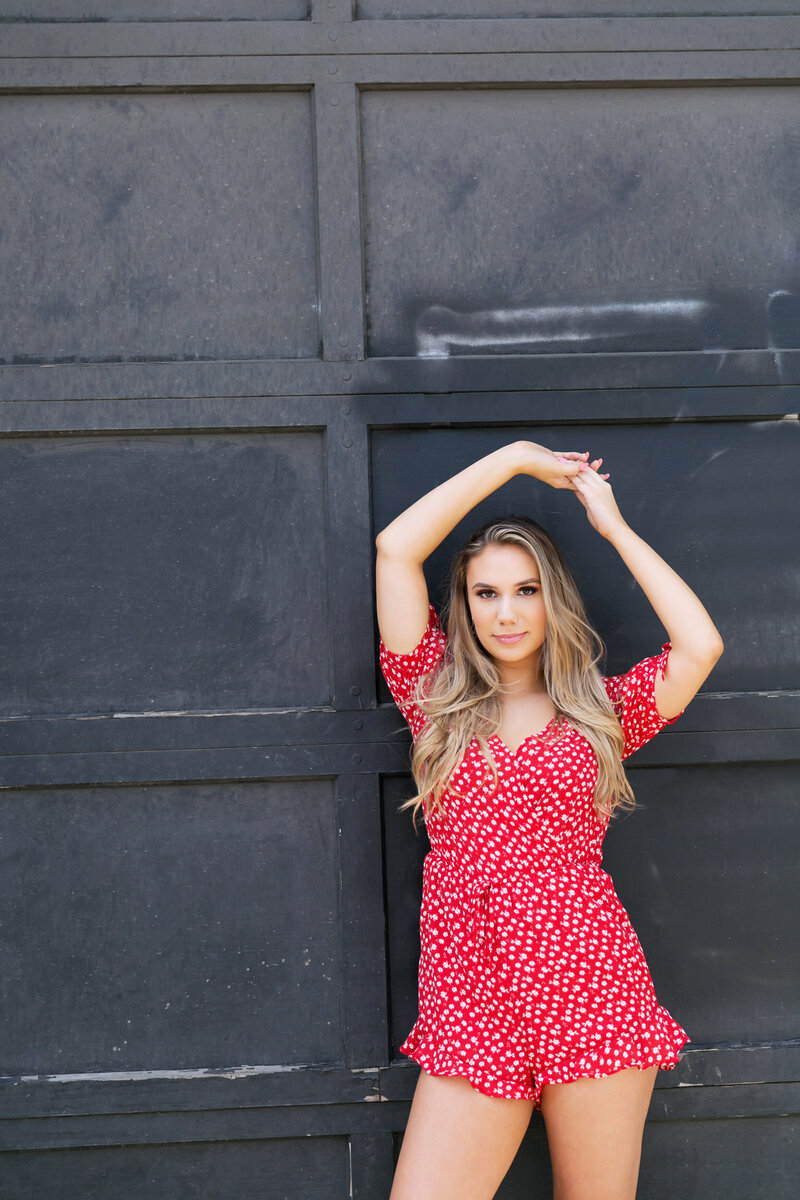 Gorgeous senior girl in Seattle Washington by Nancy Chabot Photography